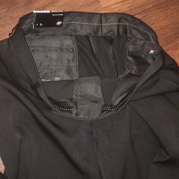 J FERRAR 38/30 Black Dress pants NWT - Picture 6 of 6